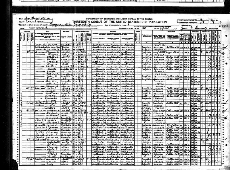 File:1910 census sc union bogansville dist 110 pg 14.jpg